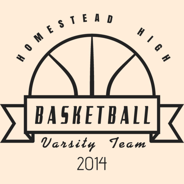 Basketball Template DNT001 BW Thumbnail