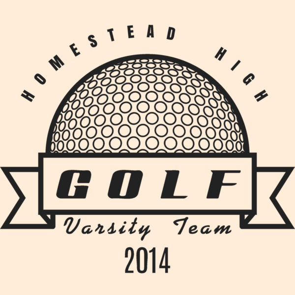 Golf Template DNT001 BW Thumbnail