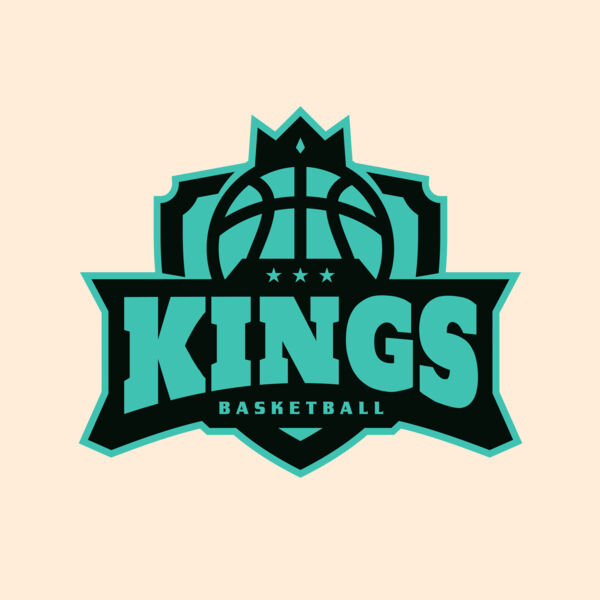 Kings Basketball Logo Template Thumbnail