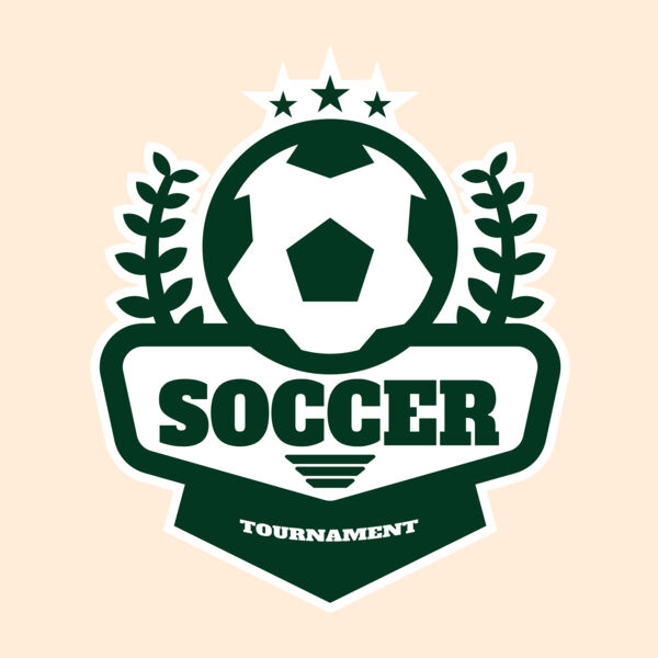 Soccer Tournament logo template Thumbnail