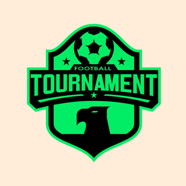 Tournament Football logo template 02 Thumbnail