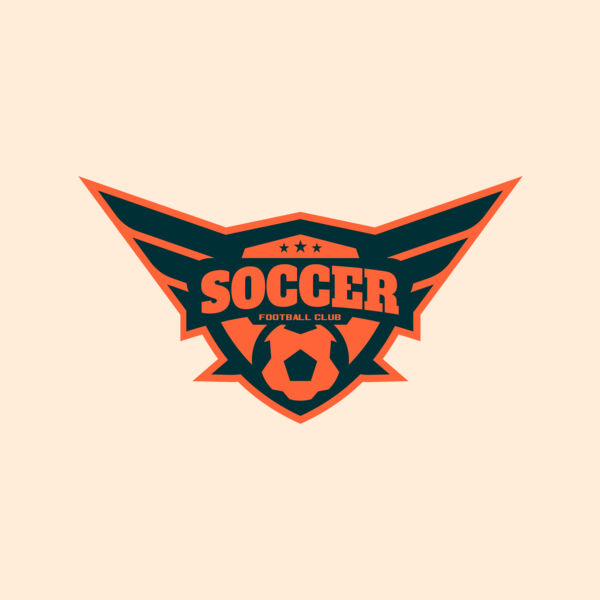 Soccer football club logo template Thumbnail