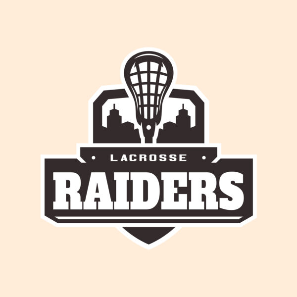 Raiders Lacrosse Logo Template Thumbnail