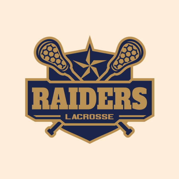 Raiders Lacrosse Logo Template Thumbnail
