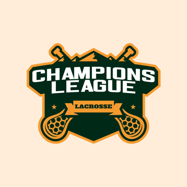Champions League Lacrosse Logo Template Thumbnail