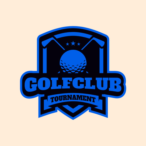 Golf Club Tournament logo template 03 Thumbnail