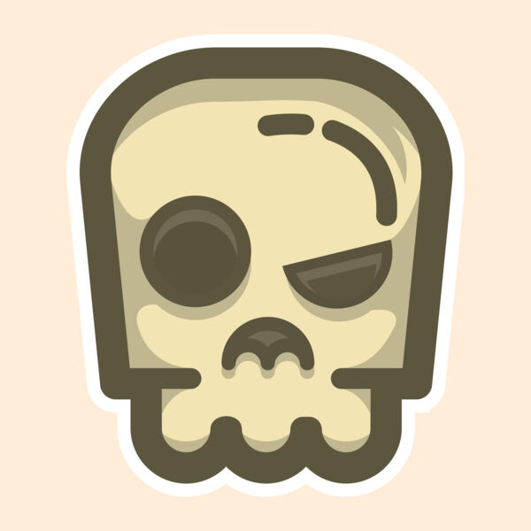 Elements Skulls logo template 131 Thumbnail