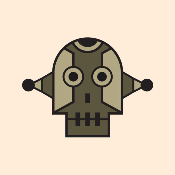 Elements Skulls logo template 150 Thumbnail