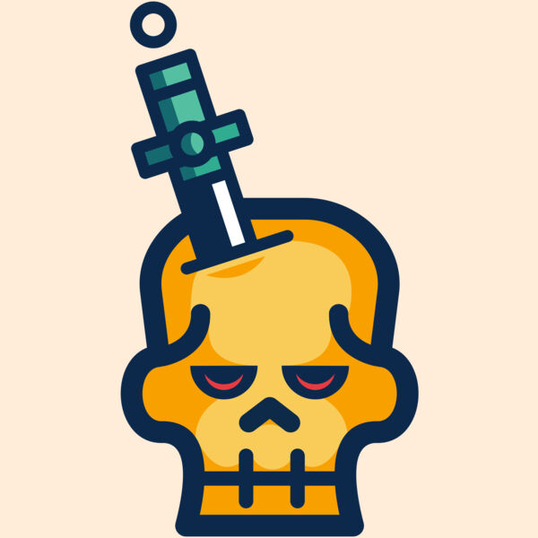 Elements Skulls logo template 153 Thumbnail