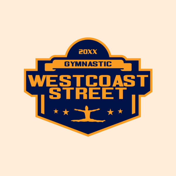 West Coast Street Gymnastic logo template 02 Thumbnail
